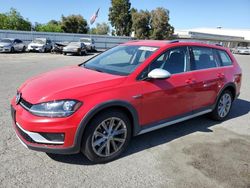 Salvage cars for sale at Martinez, CA auction: 2018 Volkswagen Golf Alltrack S