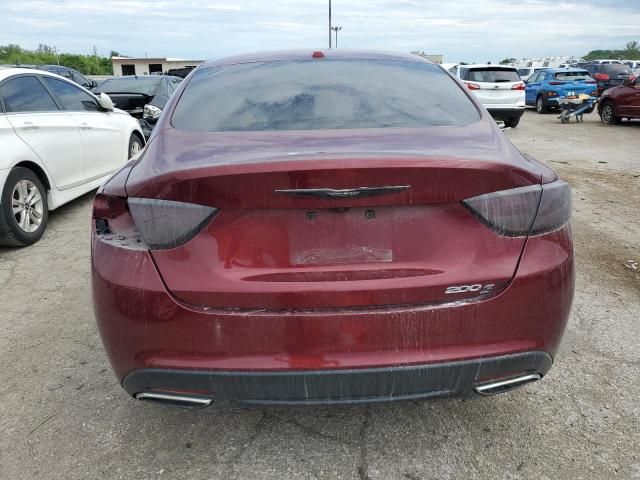 2016 Chrysler 200 S