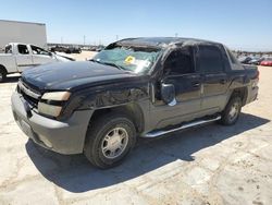 Salvage cars for sale from Copart Sun Valley, CA: 2002 Chevrolet Avalanche C1500