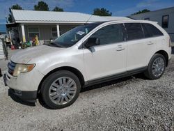 Ford Edge Limited salvage cars for sale: 2010 Ford Edge Limited