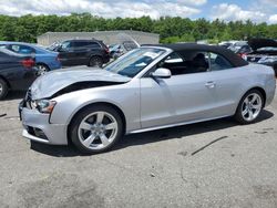 Salvage cars for sale at Exeter, RI auction: 2016 Audi A5 Premium Plus S-Line