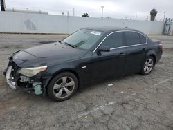 BMW salvage cars for sale: 2005 BMW 525 I