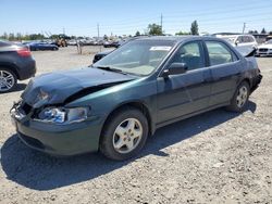 Salvage cars for sale at Eugene, OR auction: 2000 Honda Accord EX