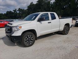 Salvage cars for sale at Ocala, FL auction: 2017 Toyota Tundra Double Cab SR/SR5