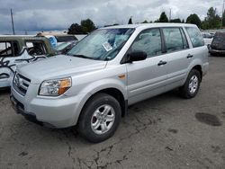 Honda Pilot LX salvage cars for sale: 2007 Honda Pilot LX