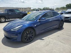 Salvage cars for sale from Copart Wilmer, TX: 2019 Tesla Model 3