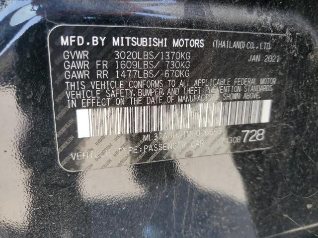 2021 Mitsubishi Mirage ES