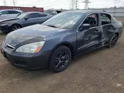 Salvage cars for sale at Elgin, IL auction: 2006 Honda Accord SE