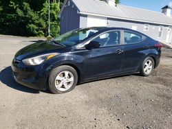 Salvage cars for sale at East Granby, CT auction: 2015 Hyundai Elantra SE