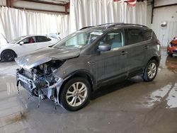 Salvage cars for sale at Albany, NY auction: 2018 Ford Escape SE