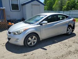 Salvage cars for sale from Copart Lyman, ME: 2012 Hyundai Elantra GLS