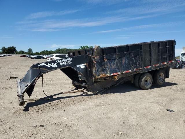 2007 Trail King Dump Trailer