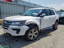 Ford salvage cars for sale: 2019 Ford Explorer Limited