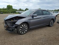 Salvage cars for sale at Columbia Station, OH auction: 2015 Honda Accord Hybrid