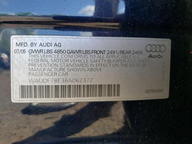 2006 Audi A4 2.0T Quattro