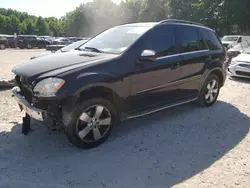 Mercedes-Benz salvage cars for sale: 2010 Mercedes-Benz ML 350 4matic