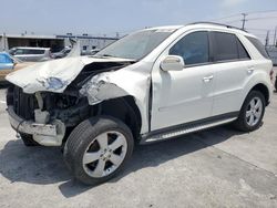Salvage cars for sale at Sun Valley, CA auction: 2009 Mercedes-Benz ML 350