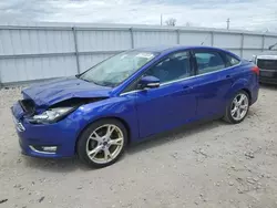 Ford Focus salvage cars for sale: 2015 Ford Focus Titanium