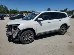 Salvage cars for sale at Ham Lake, MN auction: 2021 Honda Pilot Touring