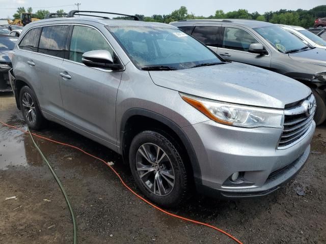 2016 Toyota Highlander XLE