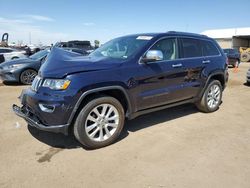 Jeep salvage cars for sale: 2017 Jeep Grand Cherokee Limited