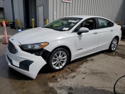 Salvage cars for sale at New Orleans, LA auction: 2019 Ford Fusion SE