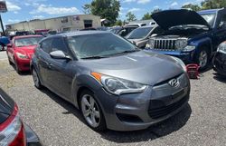 Salvage cars for sale at Orlando, FL auction: 2012 Hyundai Veloster