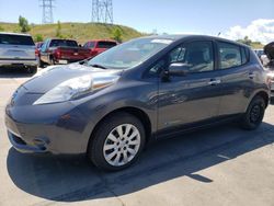 Salvage cars for sale at Littleton, CO auction: 2013 Nissan Leaf S