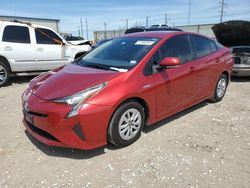 Salvage cars for sale at Haslet, TX auction: 2016 Toyota Prius