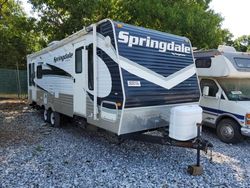 Salvage trucks for sale at York Haven, PA auction: 2009 Springdale Travel Trailer