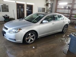 Salvage cars for sale at Pekin, IL auction: 2012 Chevrolet Malibu 1LT