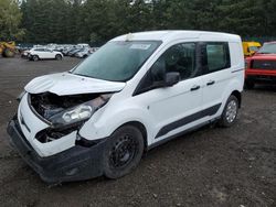 Salvage cars for sale from Copart Graham, WA: 2015 Ford Transit Connect XL