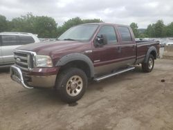 Salvage cars for sale at Marlboro, NY auction: 2005 Ford F350 SRW Super Duty