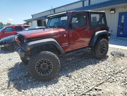 Jeep salvage cars for sale: 2010 Jeep Wrangler Sport