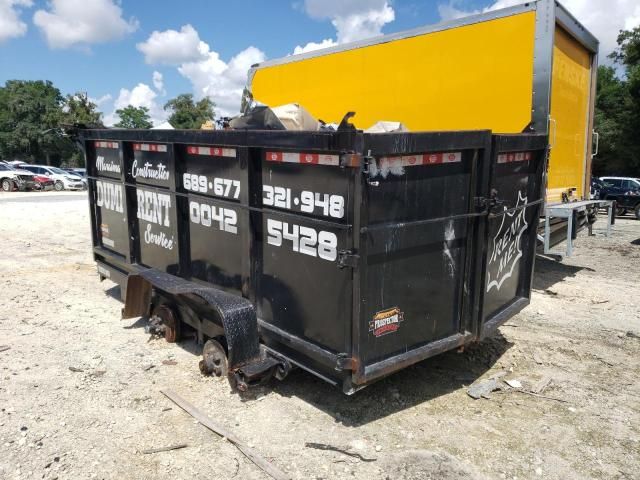 2022 Utility 2022 Covered Wagon 6X12TA3 Black Dump Trailer