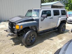 Salvage cars for sale at Seaford, DE auction: 2006 Hummer H3