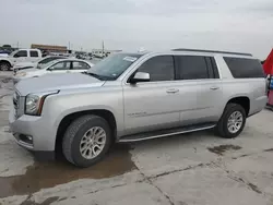 Salvage cars for sale at Grand Prairie, TX auction: 2017 GMC Yukon XL K1500 SLT