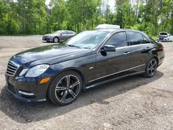 Mercedes-Benz salvage cars for sale: 2012 Mercedes-Benz E 350 4matic