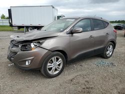 Salvage cars for sale at Houston, TX auction: 2013 Hyundai Tucson GLS