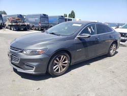 Salvage cars for sale at Hayward, CA auction: 2016 Chevrolet Malibu LT