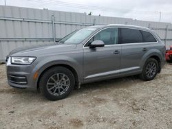 Salvage cars for sale from Copart Nisku, AB: 2017 Audi Q7 Premium Plus