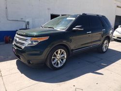 Salvage cars for sale at Farr West, UT auction: 2013 Ford Explorer XLT