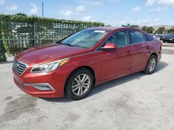 Hyundai Sonata Vehiculos salvage en venta: 2015 Hyundai Sonata SE