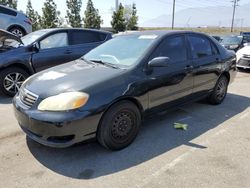 Salvage cars for sale from Copart Rancho Cucamonga, CA: 2008 Toyota Corolla CE