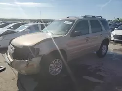 Mercury Mariner Convenience salvage cars for sale: 2007 Mercury Mariner Convenience