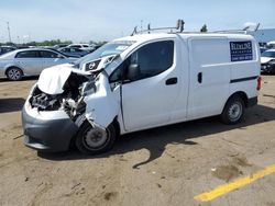 Salvage trucks for sale at Woodhaven, MI auction: 2017 Nissan NV200 2.5S