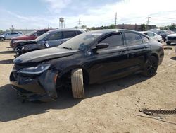 Carros salvage sin ofertas aún a la venta en subasta: 2015 Chrysler 200 S