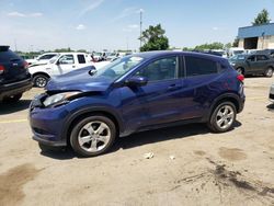 Salvage cars for sale at Woodhaven, MI auction: 2016 Honda HR-V EX