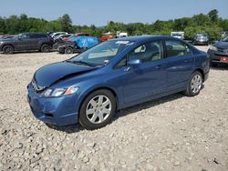 Salvage cars for sale at Candia, NH auction: 2009 Honda Civic LX