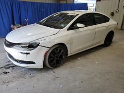 Salvage cars for sale from Copart Hurricane, WV: 2015 Chrysler 200 S